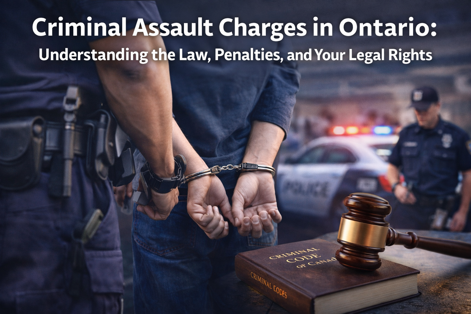 Criminal Assault Charges in Ontario: Understanding the Law, Penalties, and Your Legal Rights